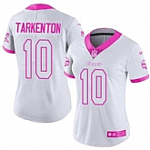 Women Nike Vikings 10 Fran Tarkenton White Pink Rush Limited Jersey Dzhi,baseball caps,new era cap wholesale,wholesale hats